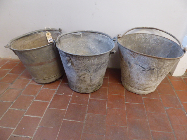 Galvanised watering can, buckets etc. - Bild 3 aus 3