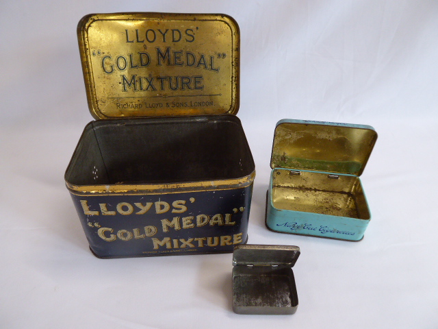 Vintage tins - Lloyds Gold Medal mixture, - Bild 2 aus 4