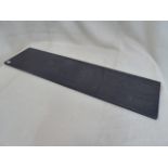 Polished slate hearth slab (11.