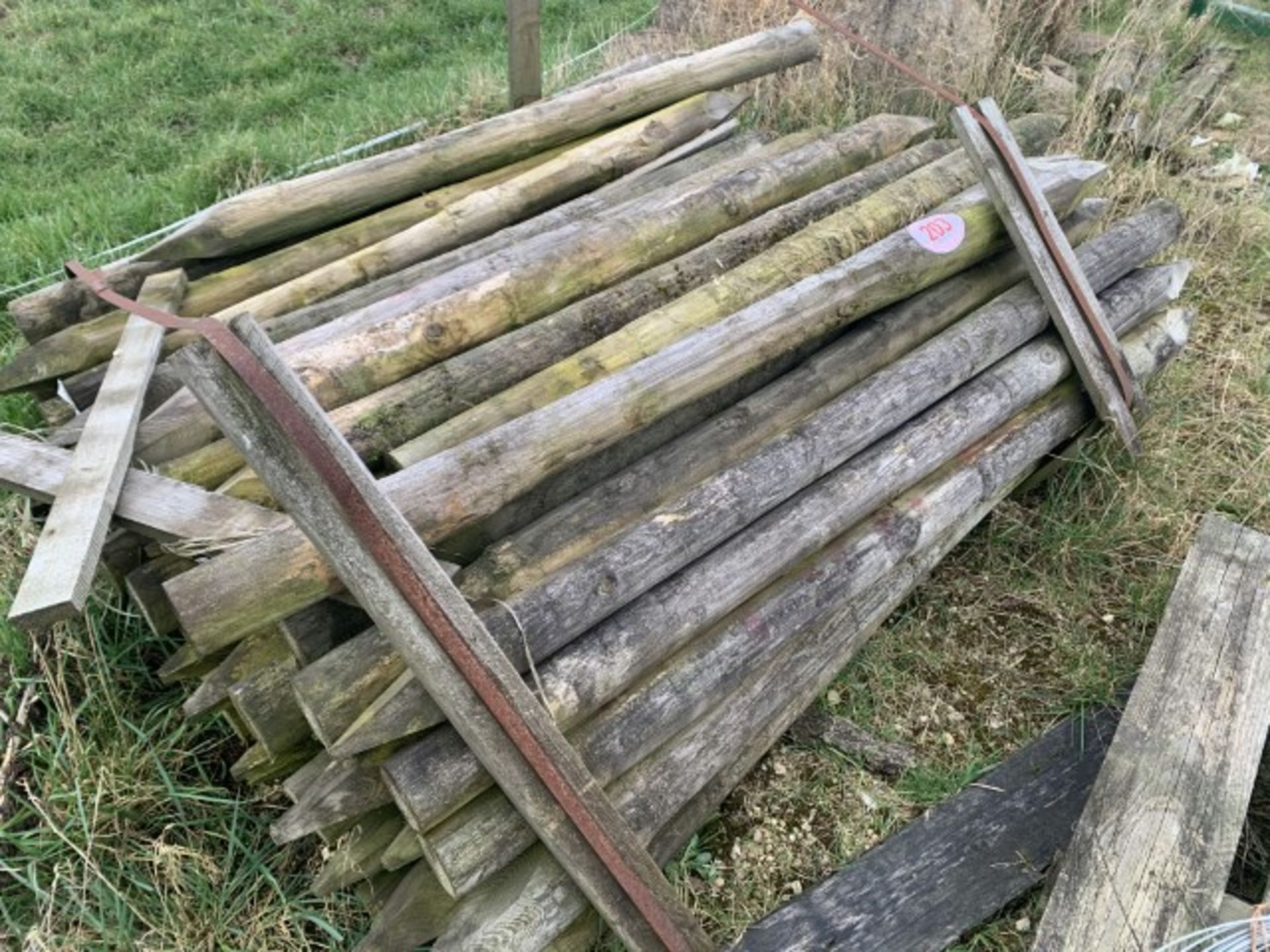 Qty wooden fencing states
