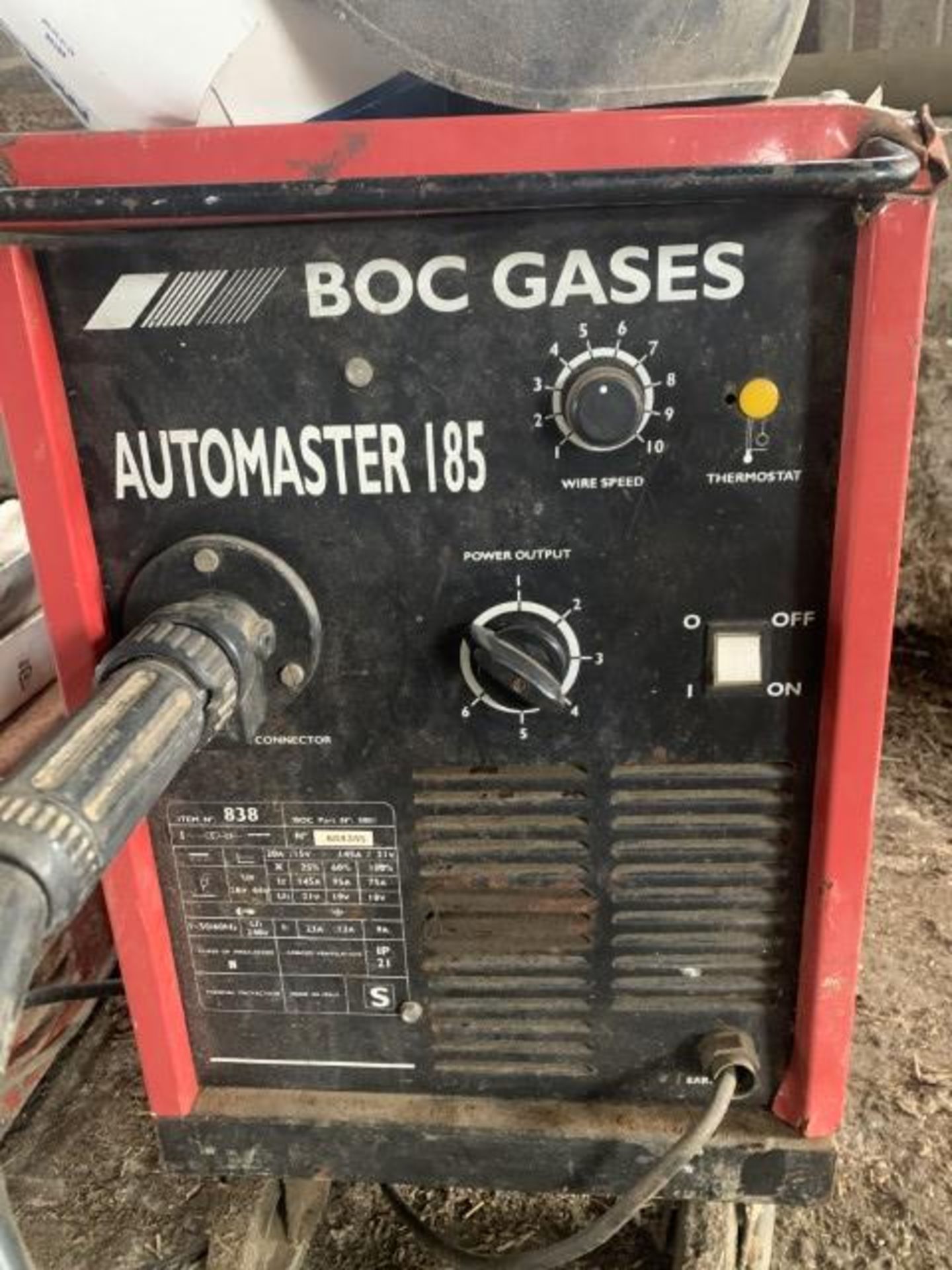 Automaster 185 mig welder - Image 2 of 2