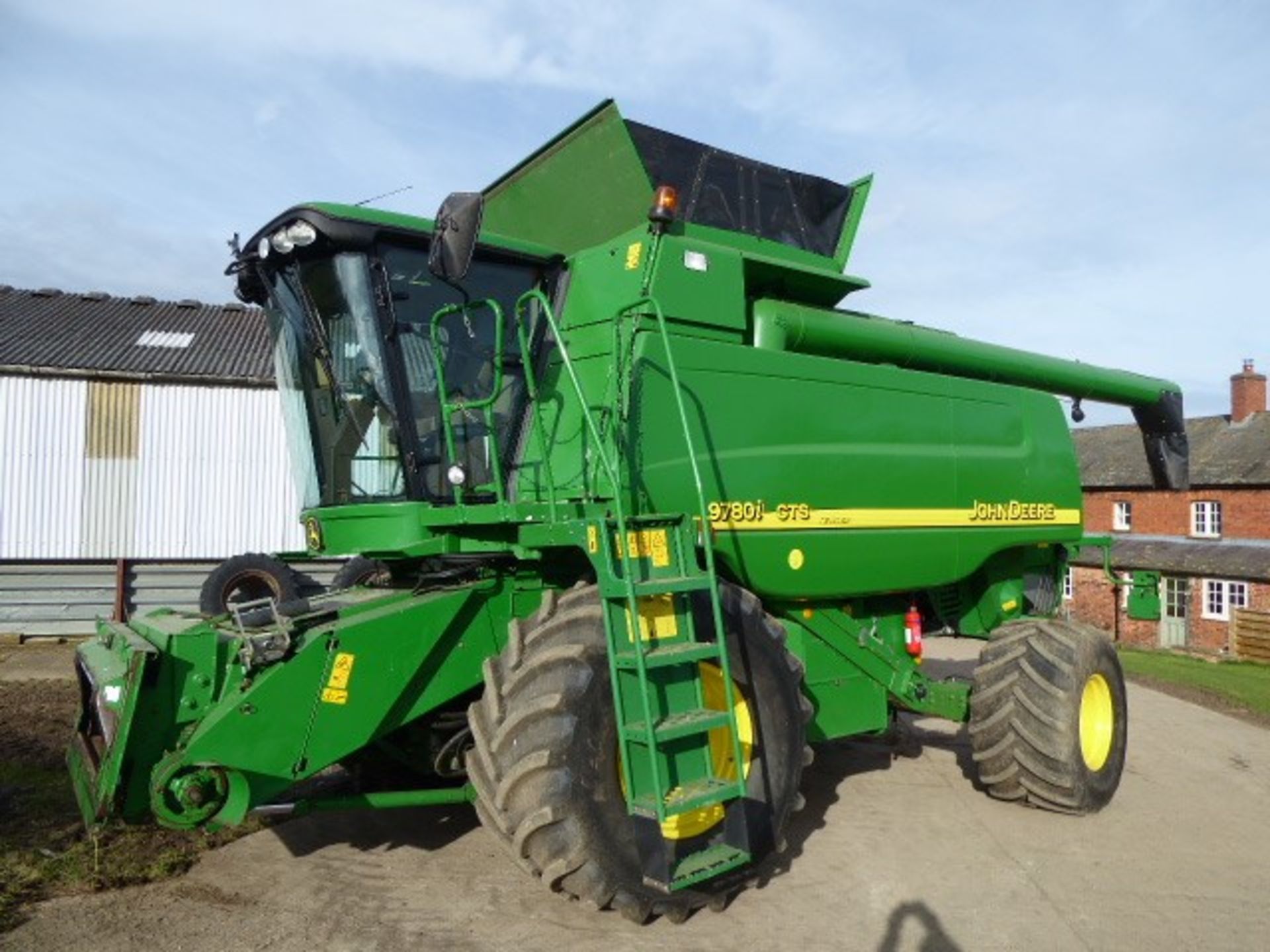 John Deere 9780i CTS Hillmaster rotaflow combine harvester, Reg FJ07GMU, 2950 engine hours,