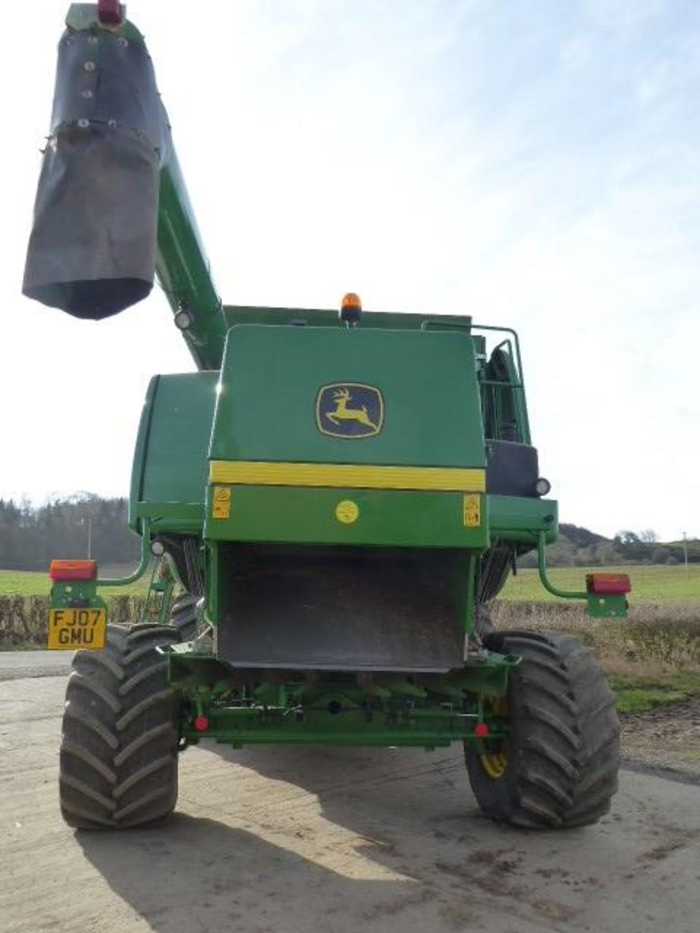 John Deere 9780i CTS Hillmaster rotaflow combine harvester, Reg FJ07GMU, 2950 engine hours, - Image 3 of 8