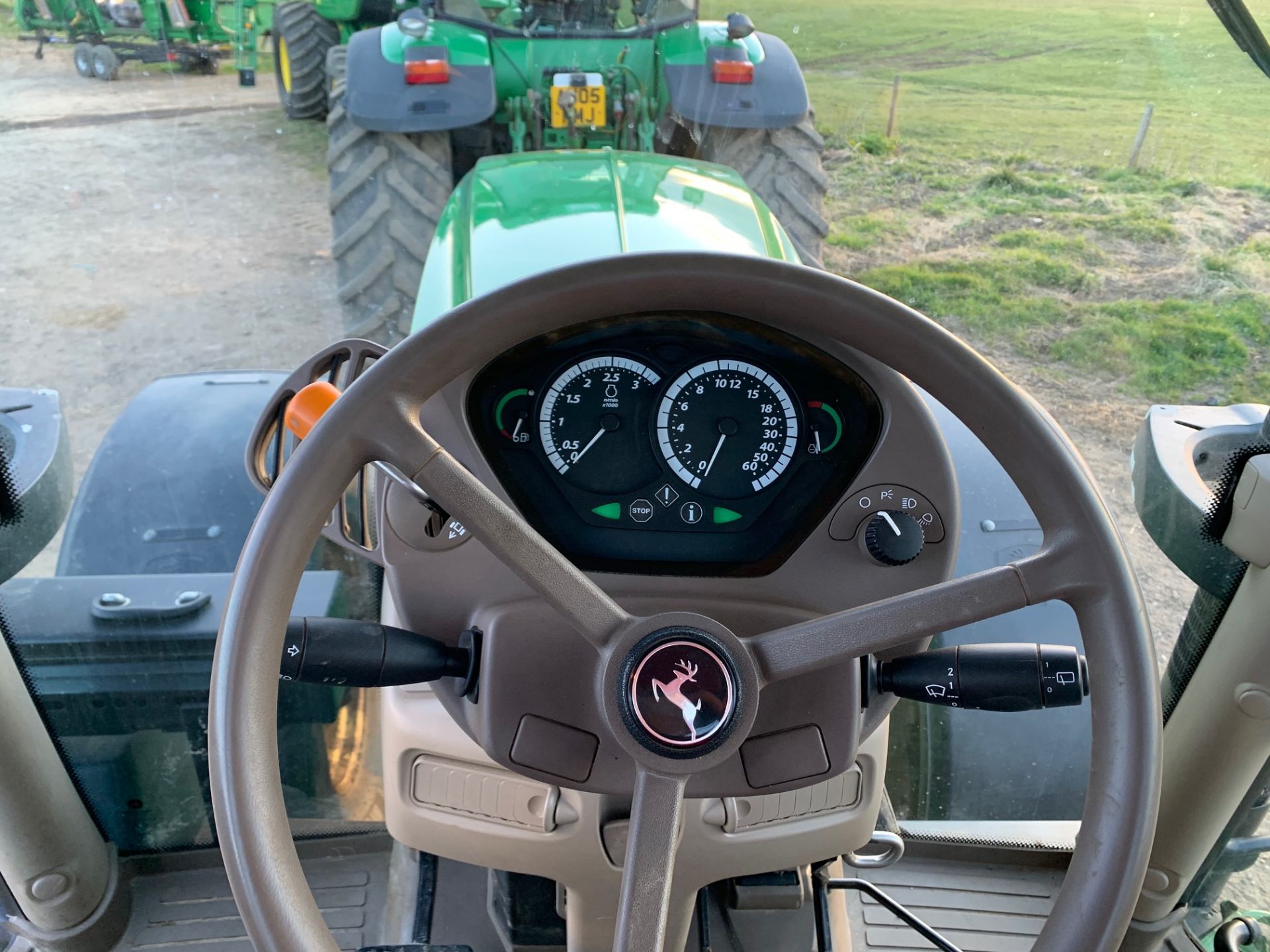 John Deere 6150r 4wd tractor, Reg AK14WJZ,tyres 60%, front tyres 540/65R28, rear tyres 650/65R38, - Image 8 of 8