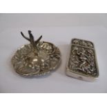 Silver ring tree and indian silver? card case (2)