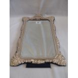 Ornate silver frame dressing mirror - Sheffield 1998