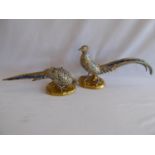 Pair Vista Allegre pheasant figures