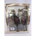 Silver photograph frame - B'ham 1911 (for 8"x 6")