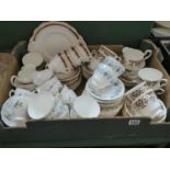 Colclough Royale and Salisbury tea sets