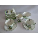 Royal Albert Crown china deco tea set