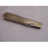 William Rogers Sheffield ' Cut My Way ' silver grip penknife - Sheffield 1956