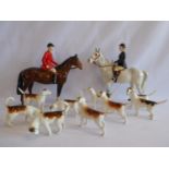 Beswick hunting figures - huntsman,