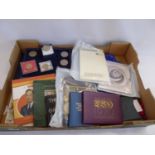 The Royal Mint proof coins, coin sets, loose coins etc.