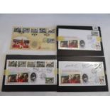 Stamps - signed first day covers England world cup winners 30th anniversary - Martin Peters,