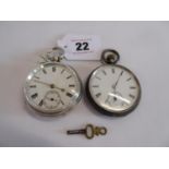 Silver pocket watches- Chester 1895 and Chester 1902 (2)