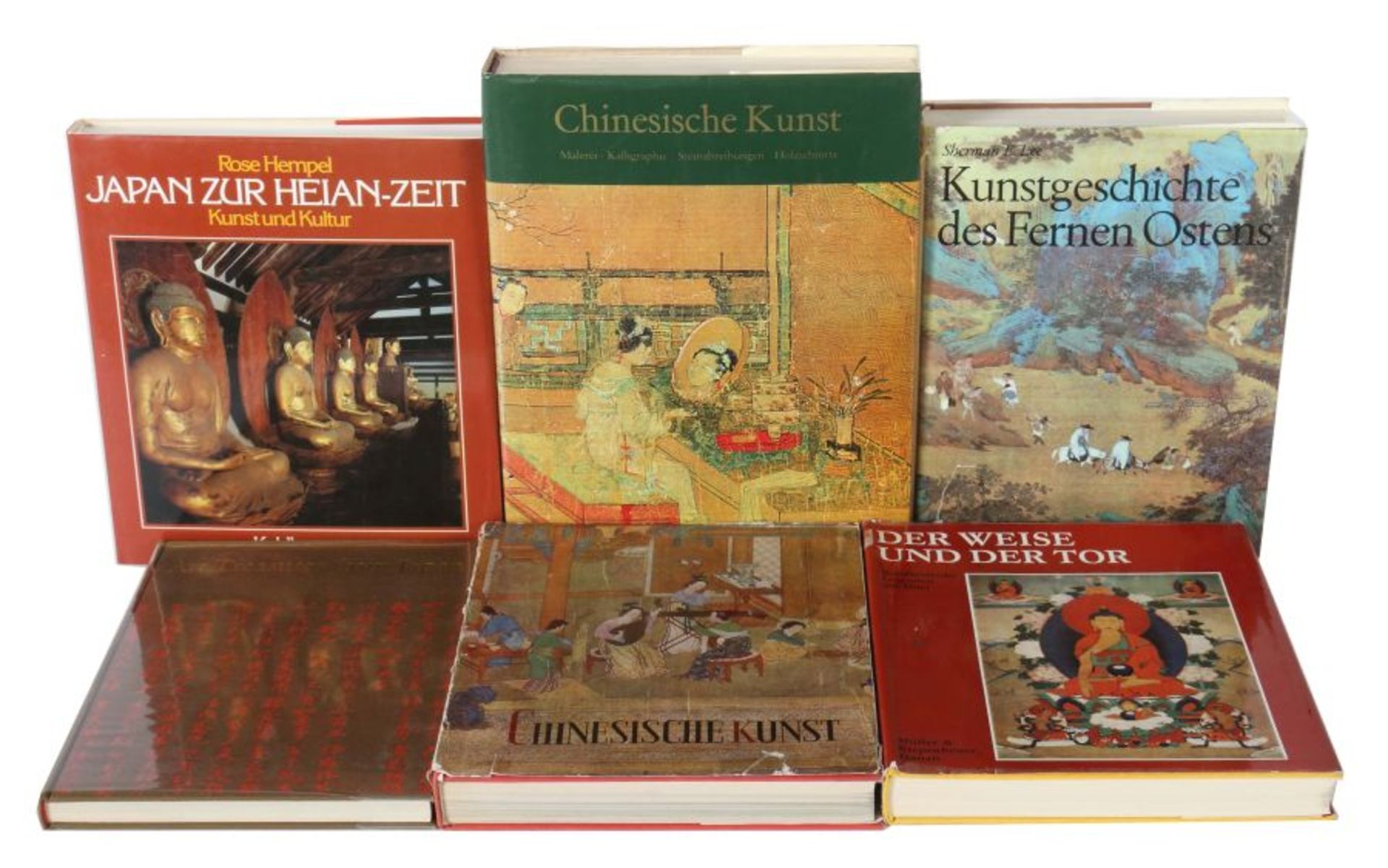 6 Bücher | Asiatische Kunst Der Weise und der Tor, Müller & Kiepenheuer, 1978; Lee, Kunstgeschichte