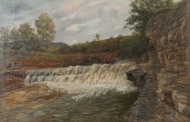 Kornbeck, Julius Winnenden 1839 - 1920 Oberensingen/Nürtingen, Landschaftsmaler, Stud. an der