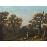 Swanevelt, Hermann (attr.) Woerden 1603 - 1655 Paris, niederländischer Maler. "Ideallandschaft mit
