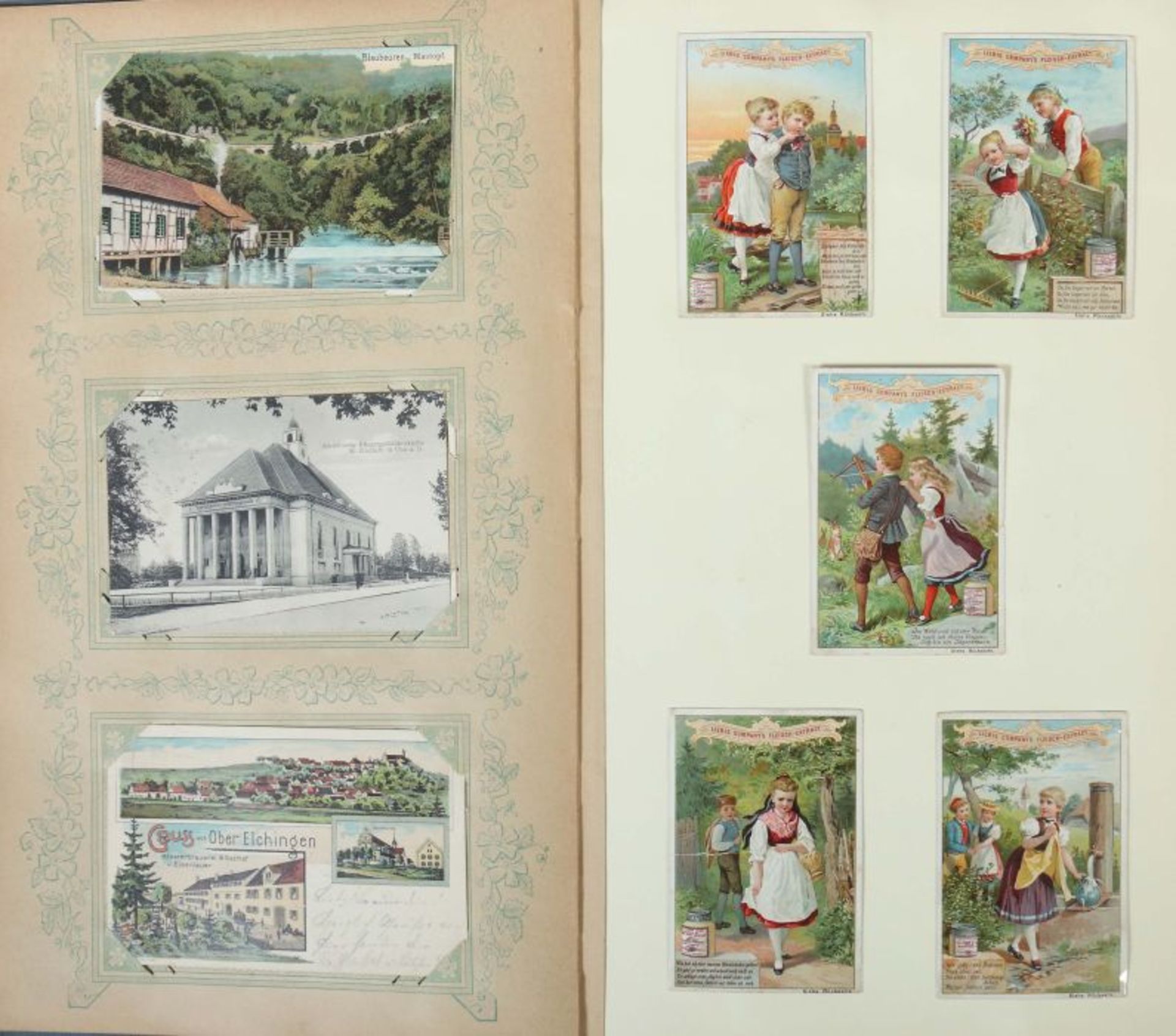 Postkartenalbum Deutschland, meist 1900-1920, ca. 310 Gruß- und Ansichtskarten, verschiedene - Bild 3 aus 10