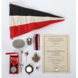 Kl. militär. Konvolut 3. Reich, 1 x Medaille zur Erinnerung an den 13. März 1938 (Österreich-