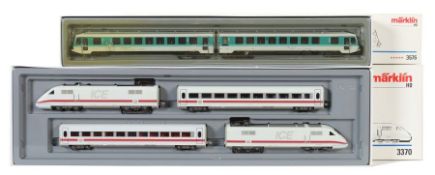 Elektro- und Dieseltriebzug Märklin, Spur H0, Replika, Modellnr. 3370: vierteiliger Elektrotriebzug