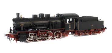 Schlepptender-Lokomotive Märklin, Modellnr. 5508, Spur 1, Replika, 4-achsige Lokomotive mit 3-