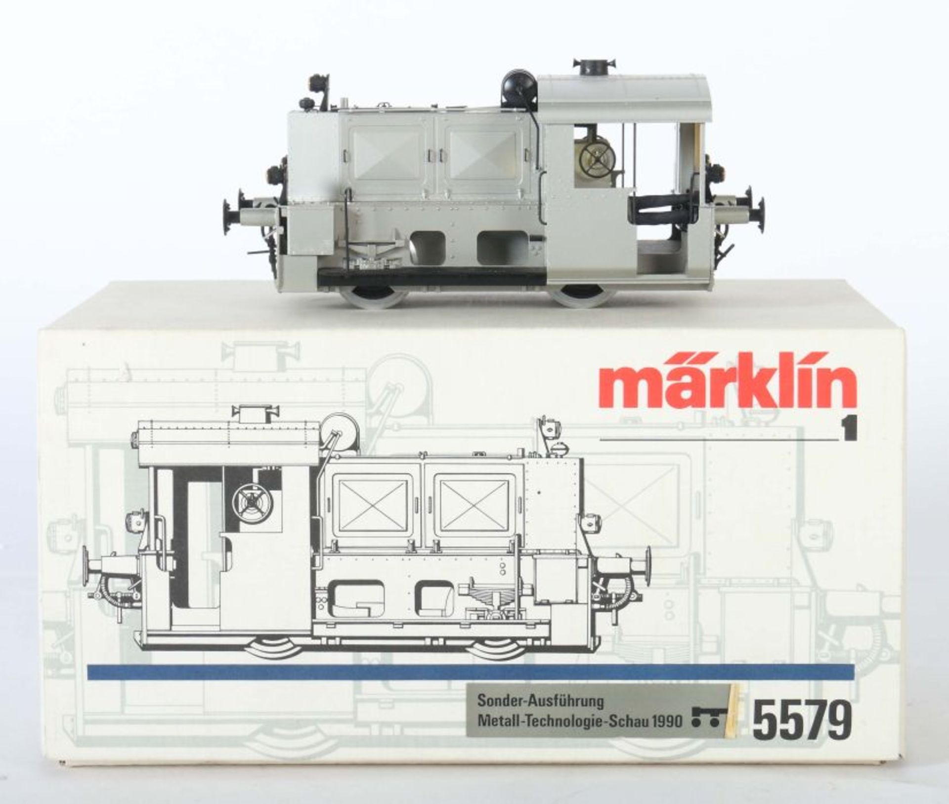 Diesellok der Deutschen Bundespost Märklin, Modellnr. 5579, Spur 1 Replika, 2-achsige - Bild 2 aus 2