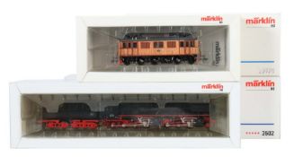 Elektro- und Schlepptenderlok Märklin, Spur H0, Replika, Modellnr. 3170: Elektrolok der SJ mit