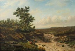 Heijl, Marinus Utrecht 1835 - 1931 Amsterdam, niederländischer Landschaftsmaler, stud. an der