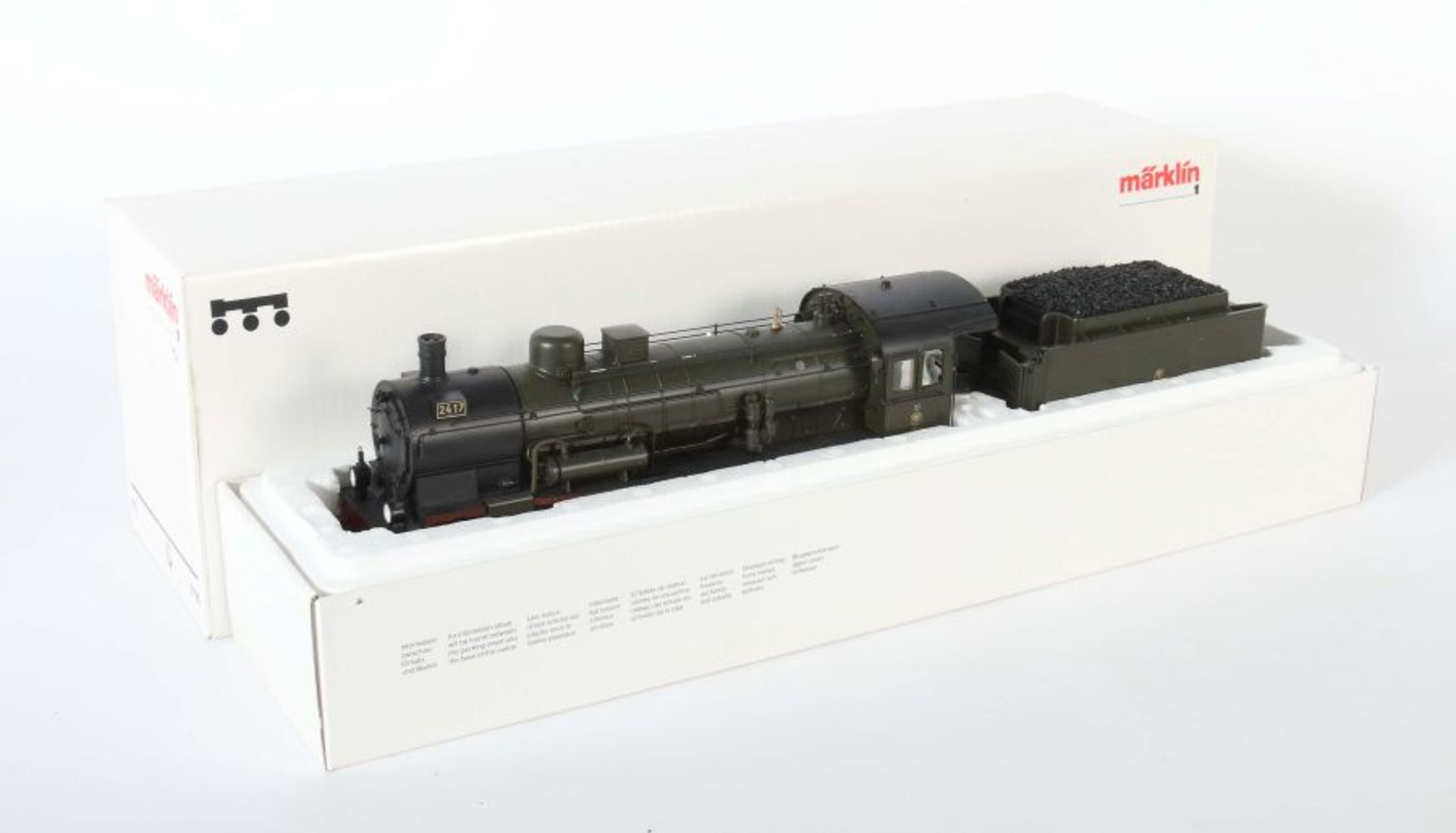 Preußische Schlepptenderlok P8 Märklin, Modellnr. 5796, Spur 1, Replika, 3-/5-achsige Lokomotive - Bild 2 aus 2