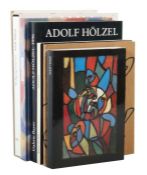 7 Bücher Adolf Hölzel u.a. Pastelle und Zeichnungen, Bayer, 1996; Aufbruch zur Moderne, 1980;