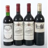 4 Flaschen Saint-Émilion Grand Cru 2x du Château Rolland, Cuvée Millesimée, 1994er, 0,75 L., 12,5 %