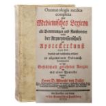 Onomatologia medica completa oder Medicinisches Lexicon das alle Benennungen und Kunstwörter welche