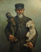 Prins, Benjamin Arnhem 1860 - 1934 Amsterdam, niederländischer Genre- und Portraitmaler. "Mann mit