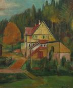 Geck, Tell Offenburg 1894 - 1986 Stuttgart, Schüler von Altherr an der Akad. Stuttgart, Maler und