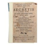 Wecker, Joh(ann) Jac(ob) De secretis libro XVII. Ex variis Auctoribus collecti, methodice