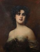 Sichel, Nathaniel Mainz 1843 - 1907 Berlin, jüdischer Maler, der überwiegend orientalische Damen-
