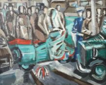 Silberberger, Adolf Stuttgart 1922 - 2005 ebenda, Maler und Grafiker, Stud. an der Akad. Stuttgart