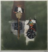 Friedländer, Johnny Pleß/Oberschlesien 1912 - 1992 Paris, Maler und Grafiker. "Abstrakte