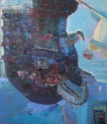 Libuda, Walter geb. 1950 in Zechau, Zeichner, Objektkünstler und Maler, Stud. an der Hochschule für