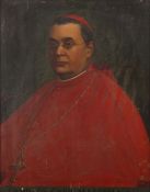 Italienischer Maler des 19. Jh "Camillo Kardinal Mazzella", Portrait des italienischen Theologen im