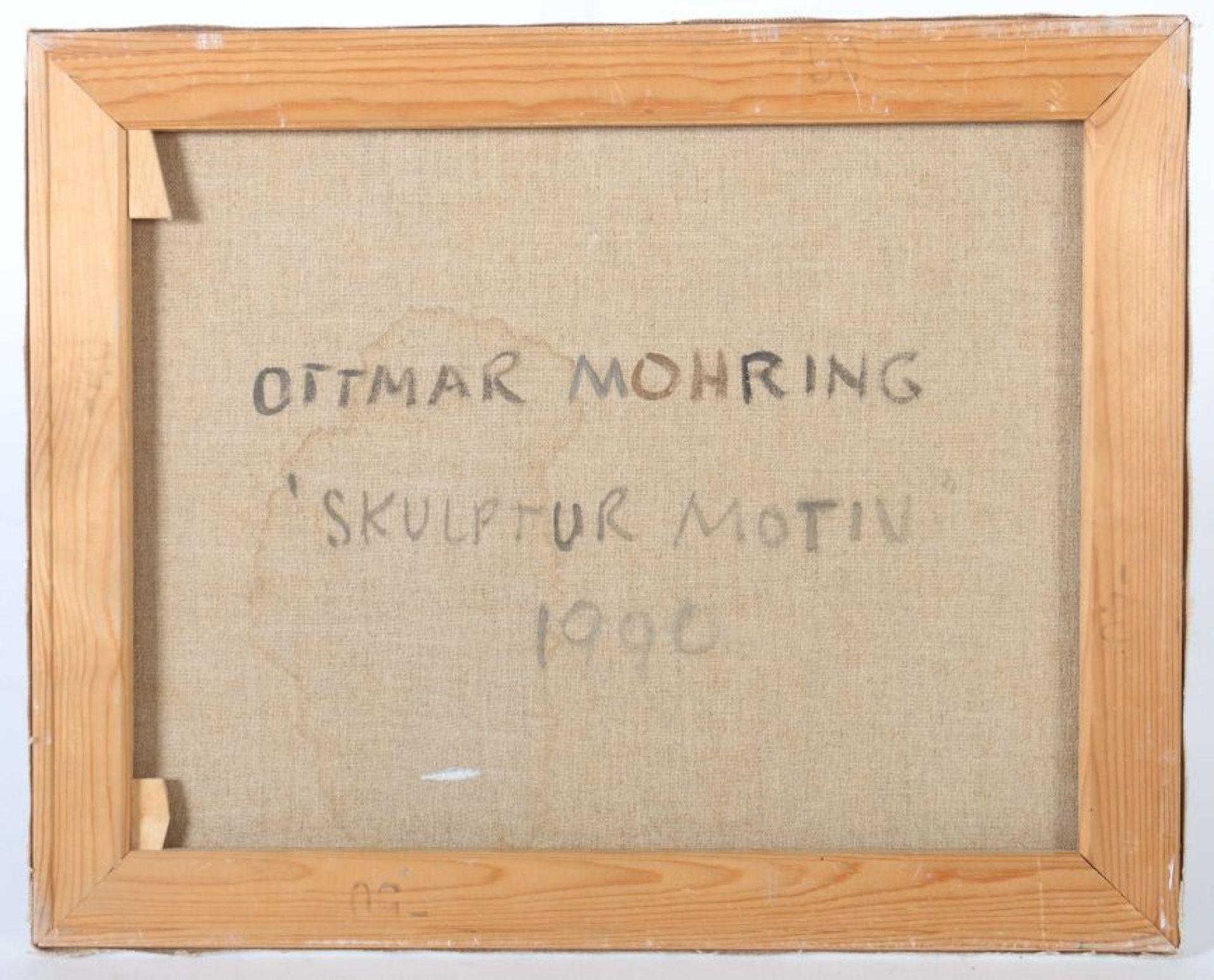 Mohring, Ottmar 1935 - 2015, Bildhauer, Maler und Grafiker in Stuttgart, Stud. an der Akad. - Bild 4 aus 4