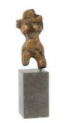 Friboulet, Jef Fécamp 1919 - 2003 Yport, Grafiker, Maler und Bildhauer. "Weiblicher Torso", Bronze,