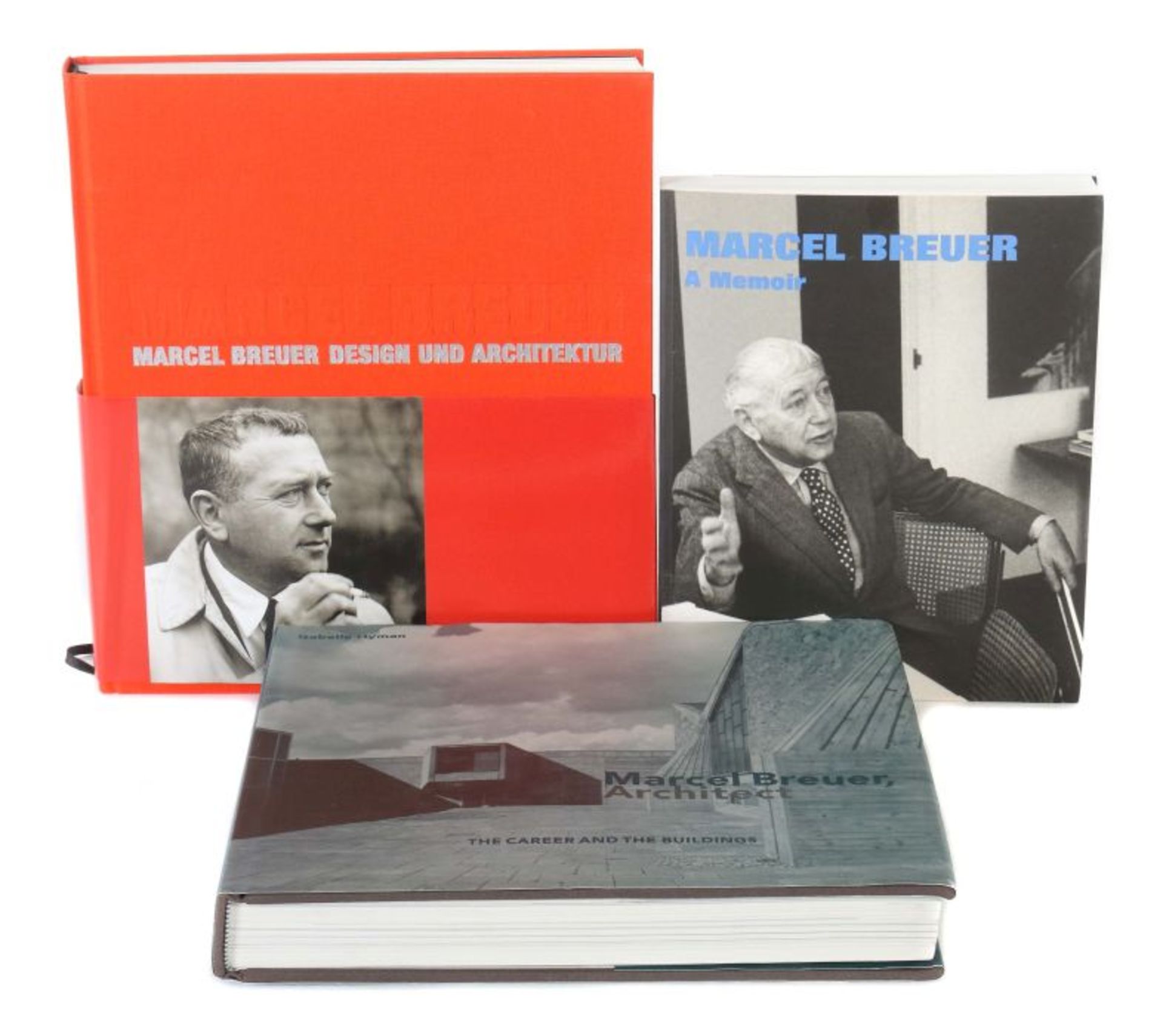 3 Bücher Marcel Breuer Marcel Breuer - Design und Architektur, Weil am Rhein, Vitra Design Stiftung