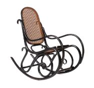 Schaukelstuhl Thonet, Entwurf: um