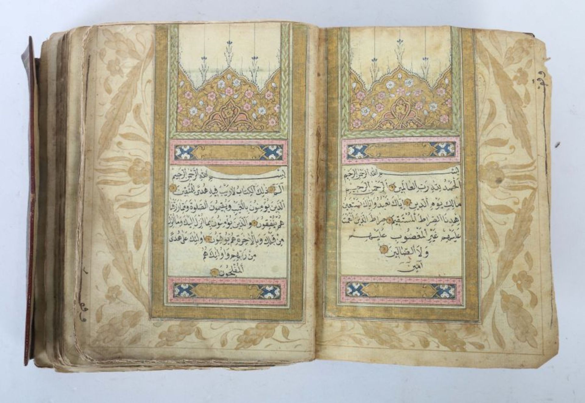 Koran wohl Persien 19. Jh., - Image 2 of 4