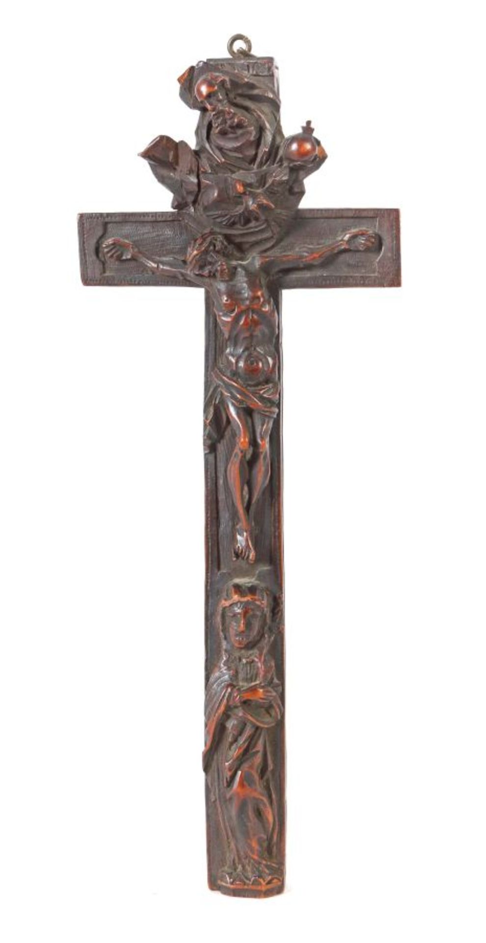 Reliquienkreuz wohl 17./18. Jh., Holz,