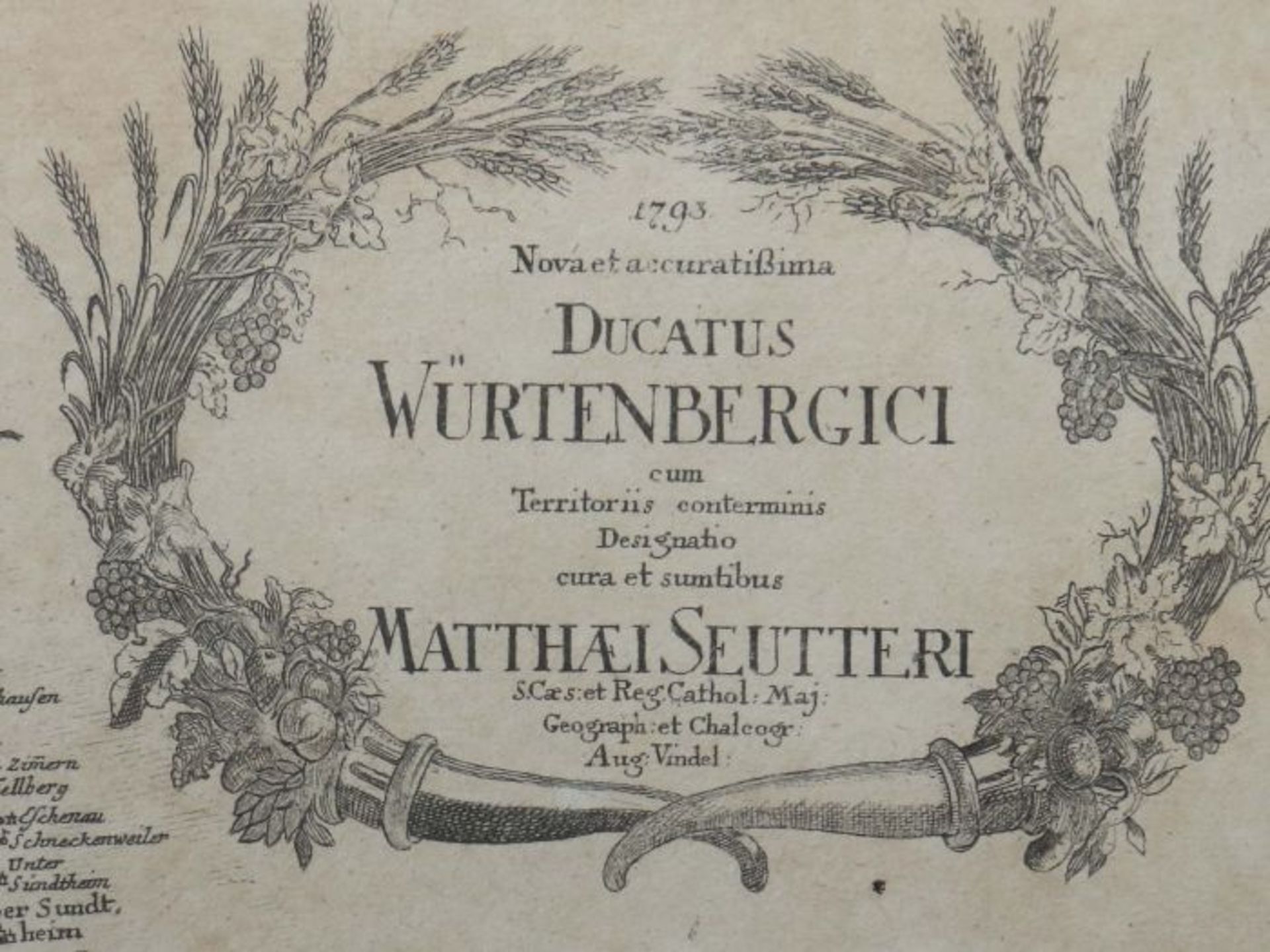 Seutter, Matthäus Augsburg 1678-1757 - Bild 2 aus 2