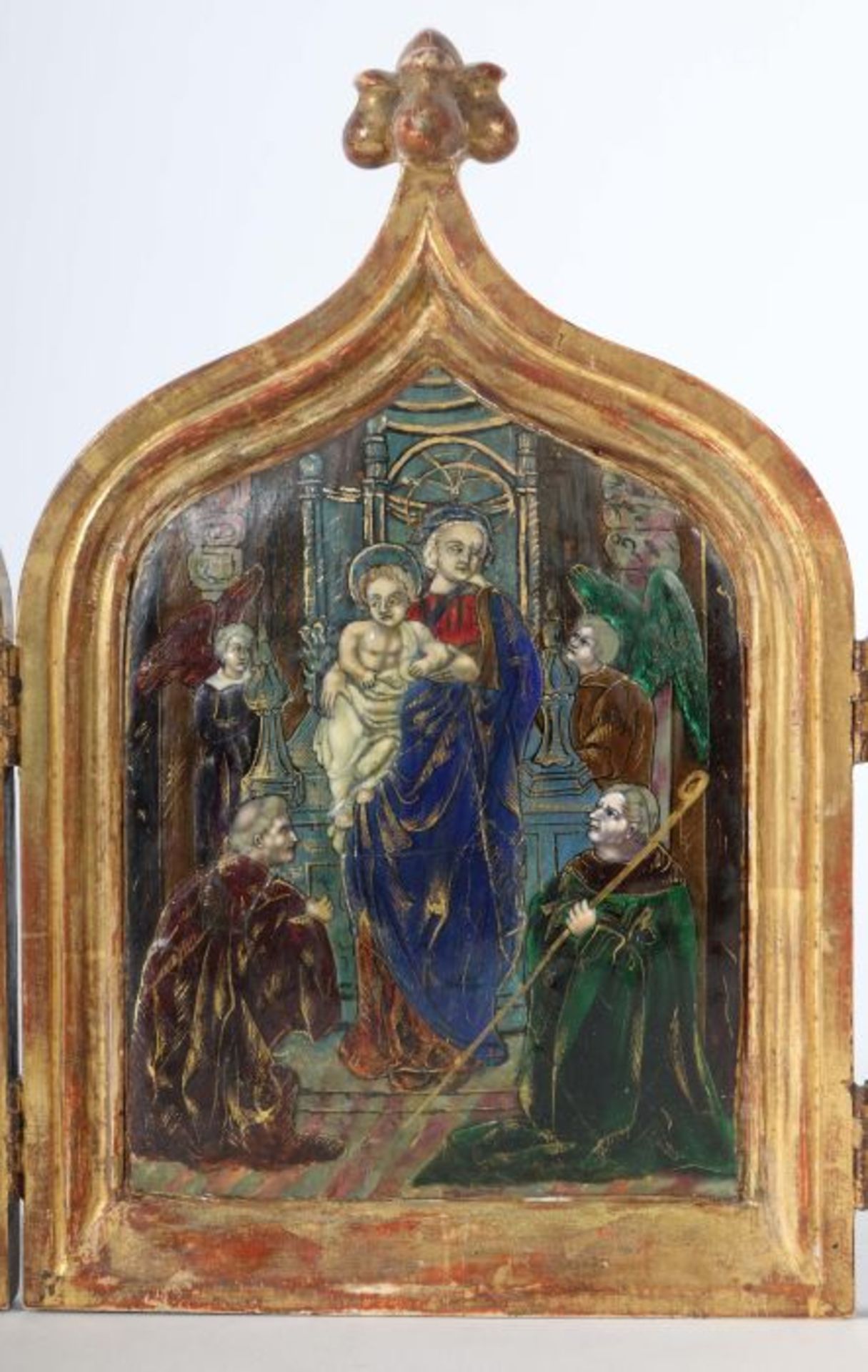 Triptychon Maria mit Jesus Wohl - Image 3 of 5
