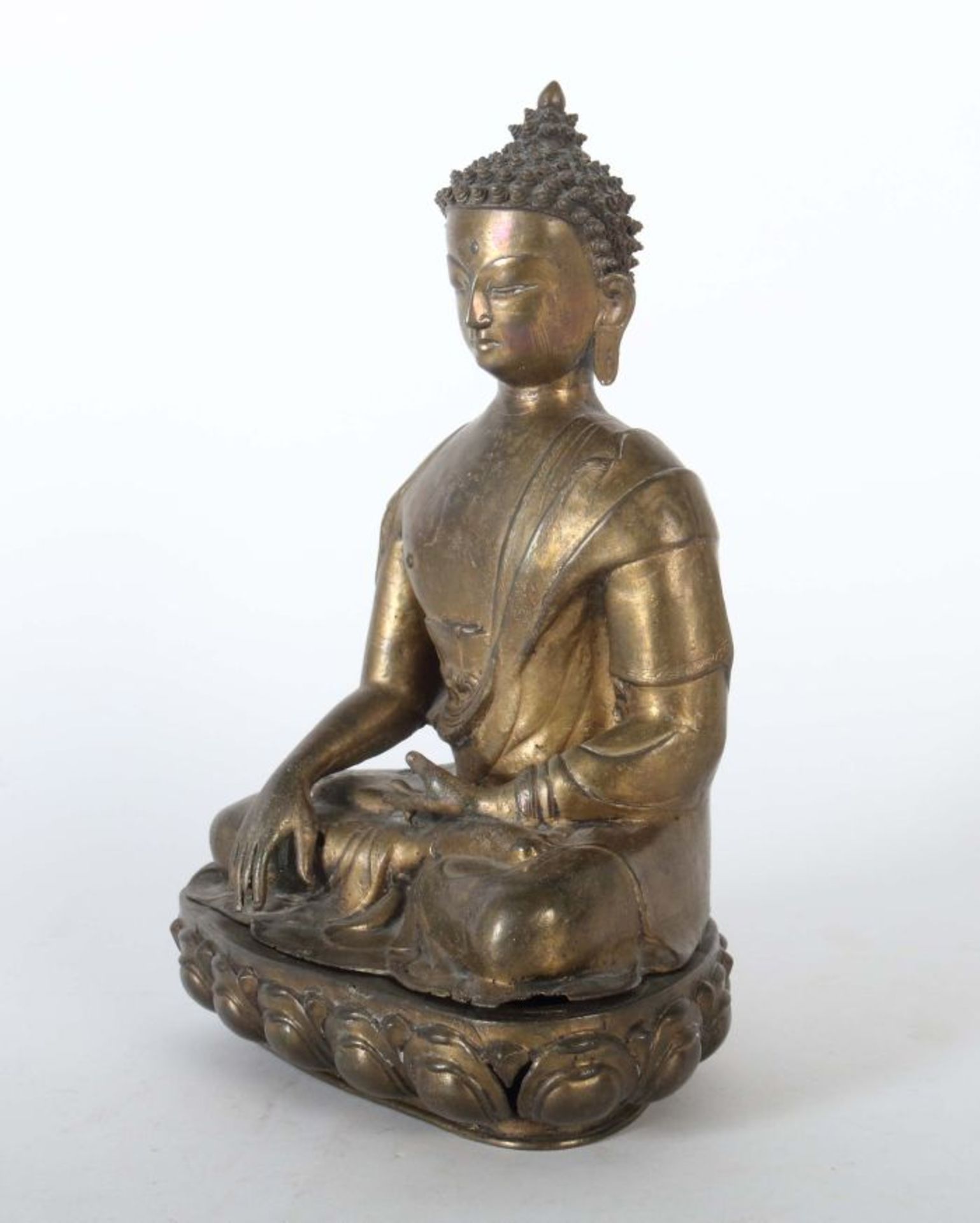 Sitzender Buddha Thailand, wohl 19. - Bild 3 aus 5